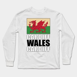 Flag of Welsh Long Sleeve T-Shirt